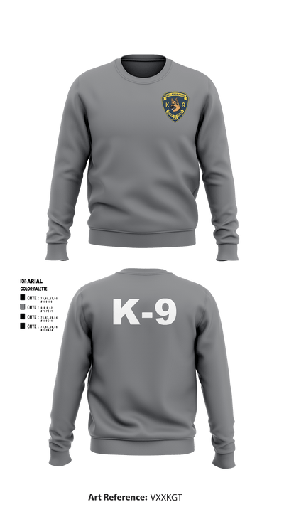 K9 1129861 Crew Neck Sweatshirt - 6