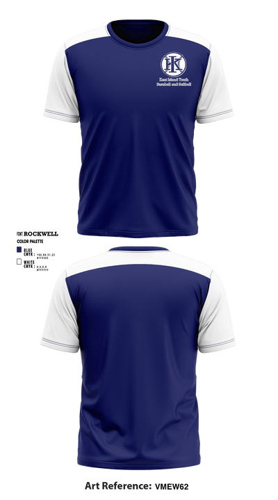 Kent Island Youth Softball 28747832 Short Sleeve Performance Shirt - 1