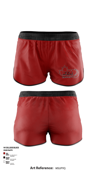 Canada Slo-Pitch Leagues 67364267 Women's Shorts - 1