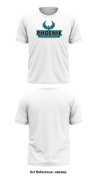 New Augusta Public Academy North Middle School 1913835 Short Sleeve Performance Shirt - 2