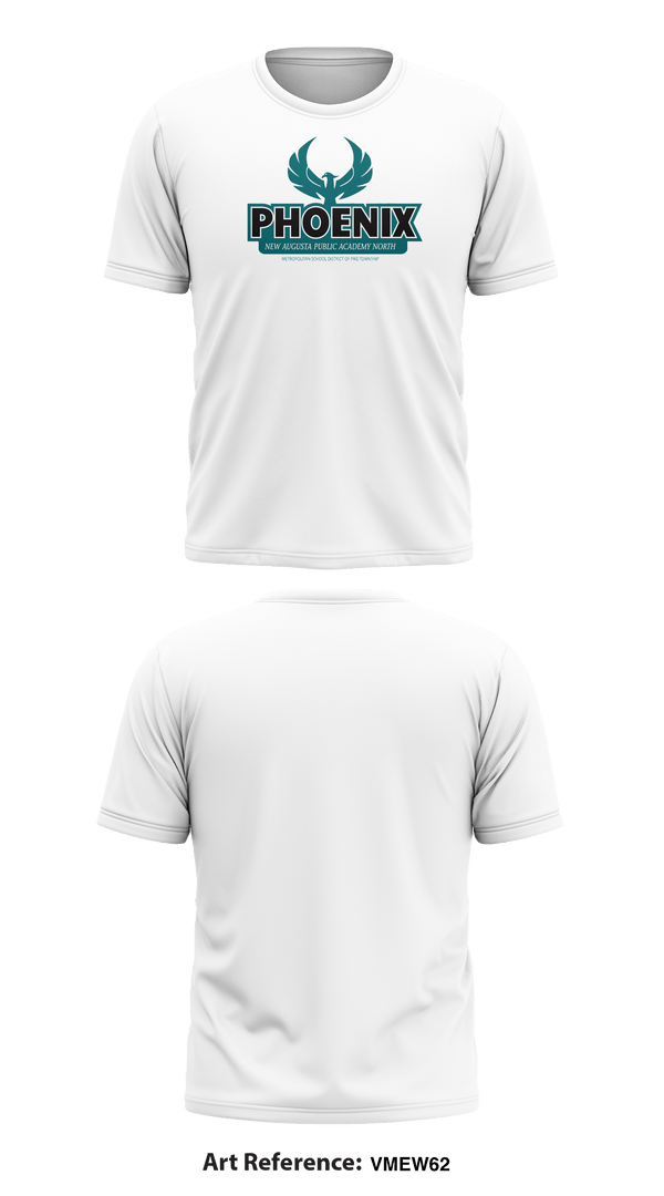 Short Sleeve Performance Shirt, New Augusta Public Academy North Middle School, School Spirit Store, Teamtime, Team time, sublimation, custom sports apparel, team uniforms, spirit wear, spiritwear, sports uniforms, custom shirts, team store, custom team store, fundraiser sports, apparel fundraiser