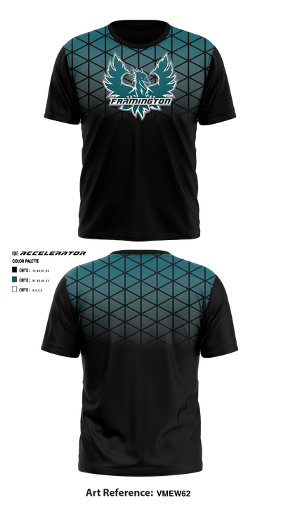 Farmington High School Basketball 1578767 Short Sleeve Shooting Shirt - 1
