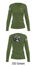 FSU ROTC 41025512 Women's Long Sleeve V-neck Shirt - 41