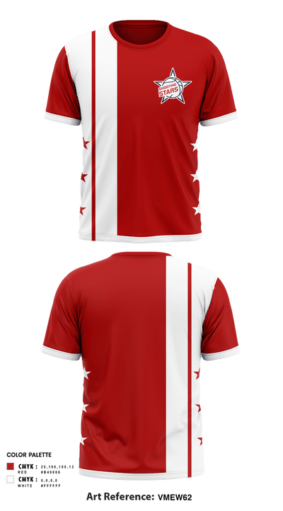 Shooting Star Basketball 23909711 Short Sleeve Performance Shirt - 1
