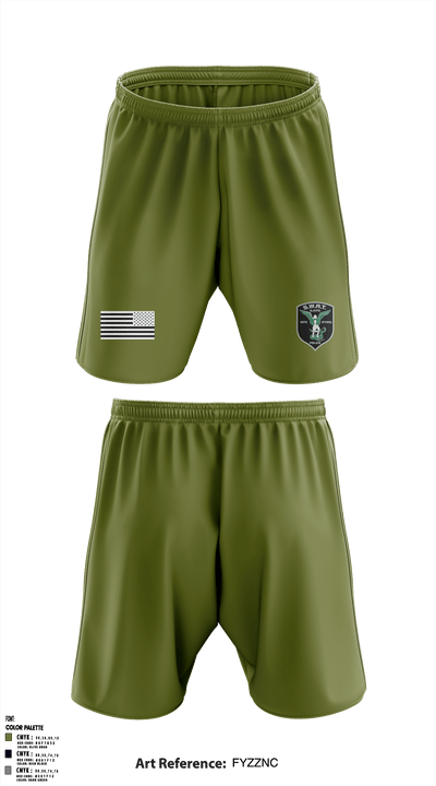 St. Joseph County SWAT 30759659 Athletic Shorts With Pockets - 2