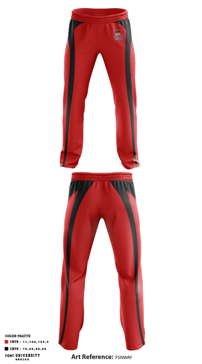 Wagner High School Soccer 44732640 Sweatpants - 1