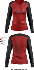 Canada Slo-Pitch Leagues 67364267 Women's Long Sleeve V-neck Shirt - 1