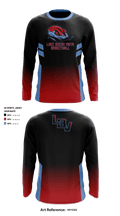 Lake Buena Vista High School Basketball 41118945 Long Sleeve Shooting Shirt - 2