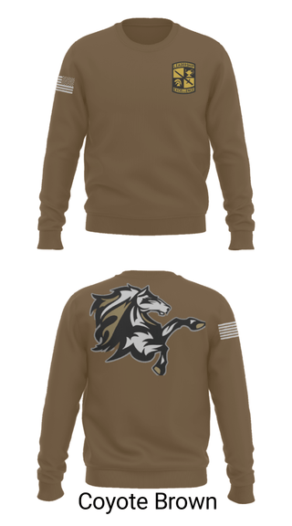 Crew Neck Sweatshirt, , Army, Teamtime, Team time, sublimation, custom sports apparel, team uniforms, spirit wear, spiritwear, sports uniforms, custom shirts, team store, custom team store, fundraiser sports, apparel fundraiser