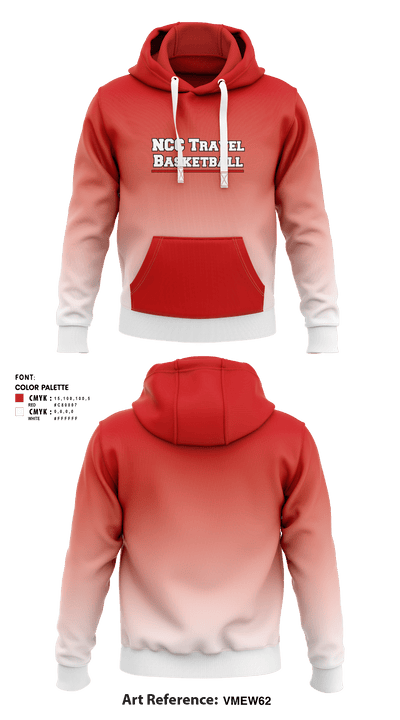 NCC Travel Basketball 71979699 Hoodie - 1