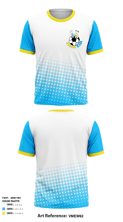 SoccerKids 22494380 Short Sleeve Performance Shirt - 1