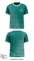 Manteca High School Tennis 28315814 Short Sleeve Performance Shirt - 1