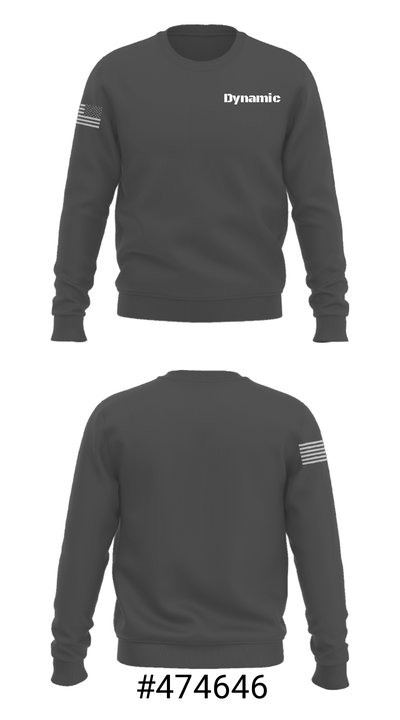 Dynamic 42906299 Crew Neck Sweatshirt - 7
