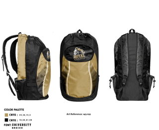 Gear Bag, Royal Middle School Volleyball, Women's Volleyball, Teamtime, Team time, sublimation, custom sports apparel, team uniforms, spirit wear, spiritwear, sports uniforms, custom shirts, team store, custom team store, fundraiser sports, apparel fundraiser