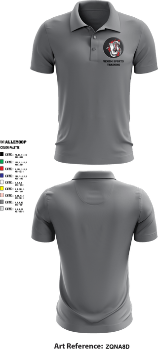 Short Sleeve Performance Polo, Venom Sports Training, Men's Basketball, Teamtime, Team time, sublimation, custom sports apparel, team uniforms, spirit wear, spiritwear, sports uniforms, custom shirts, team store, custom team store, fundraiser sports, apparel fundraiser