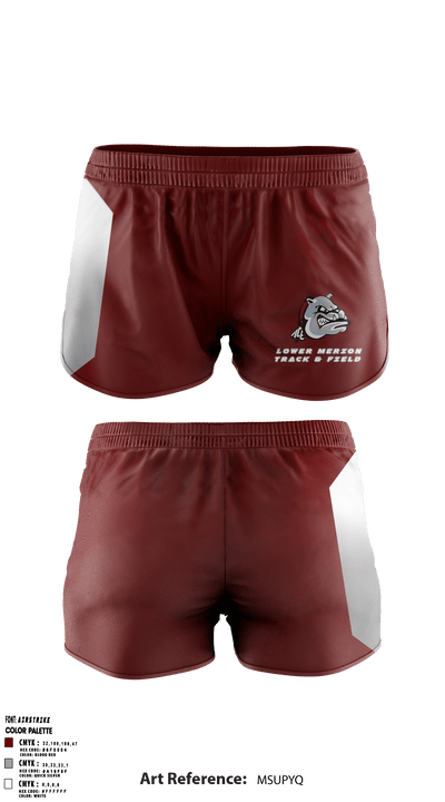 Lower Merion High School Track 46814717 Women's Shorts - 1