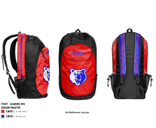 Gear Bag, Alta Sierra Intermediate School Volleyball, Women's Volleyball, Teamtime, Team time, sublimation, custom sports apparel, team uniforms, spirit wear, spiritwear, sports uniforms, custom shirts, team store, custom team store, fundraiser sports, apparel fundraiser