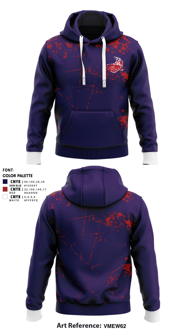 Hoodie, West Nashville Sports League, Spirit Store, Teamtime, Team time, sublimation, custom sports apparel, team uniforms, spirit wear, spiritwear, sports uniforms, custom shirts, team store, custom team store, fundraiser sports, apparel fundraiser