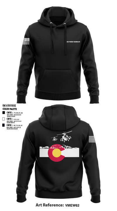 TASK FORCE GAMBLER 37330374 Hoodie - 1