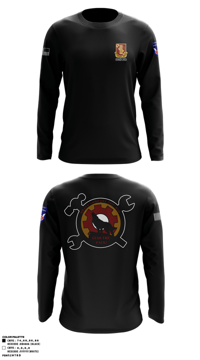 B Co., 25th BSB, 1st BDE, 11th ADV 49846330 Long Sleeve Performance Shirt - 7