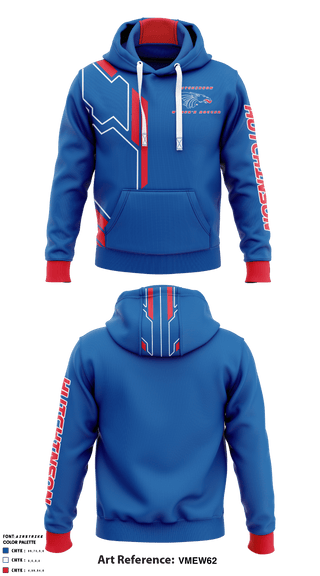 Hoodie, Hutchinson Community College Soccer, Women's Soccer, Teamtime, Team time, sublimation, custom sports apparel, team uniforms, spirit wear, spiritwear, sports uniforms, custom shirts, team store, custom team store, fundraiser sports, apparel fundraiser