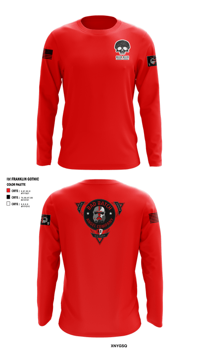 The Bad Batch 23542466 Long Sleeve Performance Shirt - 5