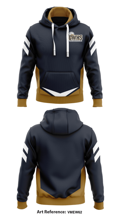 George Washington High School Golf 42652305 Hoodie - 1
