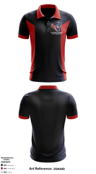 Short Sleeve Performance Polo, La Porte Texans And Darlings, School Spirit Store, Teamtime, Team time, sublimation, custom sports apparel, team uniforms, spirit wear, spiritwear, sports uniforms, custom shirts, team store, custom team store, fundraiser sports, apparel fundraiser