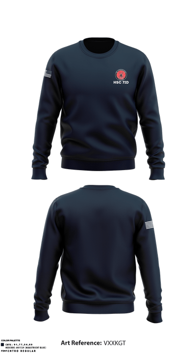HSC 7ID 80145762 Crew Neck Sweatshirt - 1