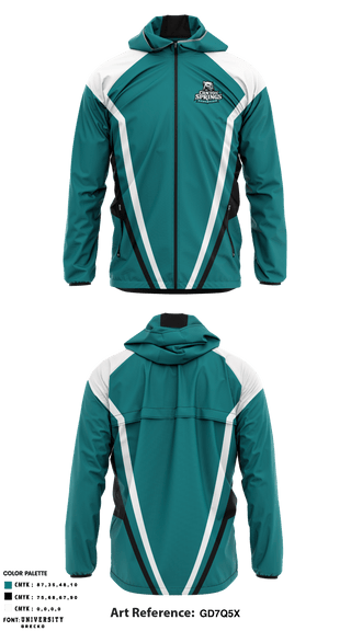 Windbreaker, Canyon Springs Wrestling, Wrestling, Teamtime, Team time, sublimation, custom sports apparel, team uniforms, spirit wear, spiritwear, sports uniforms, custom shirts, team store, custom team store, fundraiser sports, apparel fundraiser