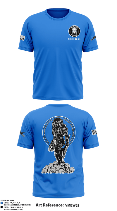 3rd Platoon 40230257 Short Sleeve Performance Shirt - 4