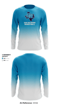 Sam Rayburn High School Basketball 55043972 Long Sleeve Shooting Shirt - 1