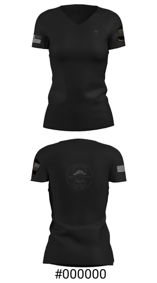 Women's Short Sleeve Vneck Shirt, , Air Force, Teamtime, Team time, sublimation, custom sports apparel, team uniforms, spirit wear, spiritwear, sports uniforms, custom shirts, team store, custom team store, fundraiser sports, apparel fundraiser