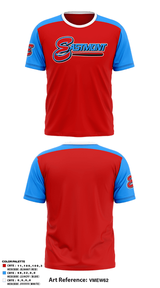 Short Sleeve Performance Shirt, Eastmont Youth Baseball, Baseball, Teamtime, Team time, sublimation, custom sports apparel, team uniforms, spirit wear, spiritwear, sports uniforms, custom shirts, team store, custom team store, fundraiser sports, apparel fundraiser