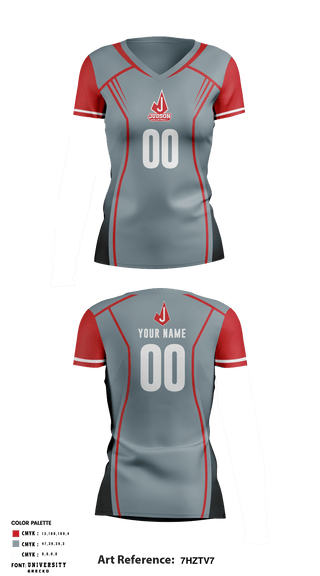 Women's Short Sleeve Vneck Shirt, Judson High School Volleyball, Women's Volleyball, Teamtime, Team time, sublimation, custom sports apparel, team uniforms, spirit wear, spiritwear, sports uniforms, custom shirts, team store, custom team store, fundraiser sports, apparel fundraiser