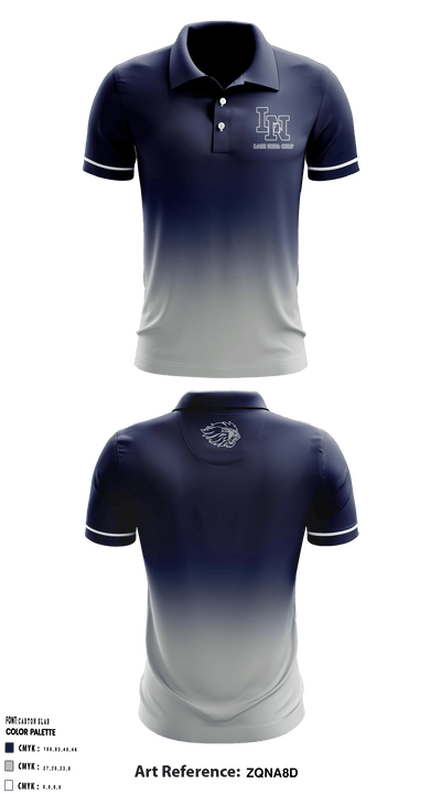 Lake Nona High School Golf 62269107 Short Sleeve Performance Polo - 1