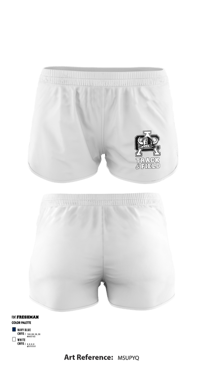 Atlantic City Track & Field 37001507 Track Shorts - 3