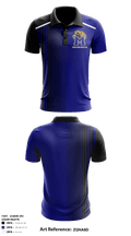 Middletown High School Wrestling 54435437 Short Sleeve Performance Polo - 1