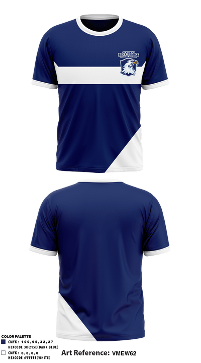 Acadiana Renaissance Charter Academy High School 56398367 Short Sleeve Performance Shirt - 1