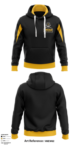 Hoodie, Lincoln High School Football, Football, Teamtime, Team time, sublimation, custom sports apparel, team uniforms, spirit wear, spiritwear, sports uniforms, custom shirts, team store, custom team store, fundraiser sports, apparel fundraiser