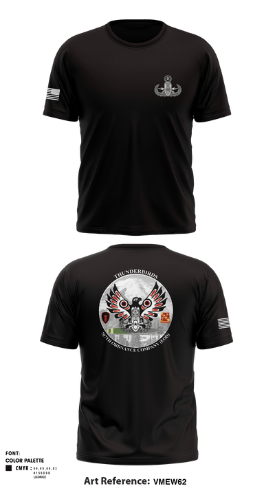 707th OD CO (EOD) 59109694 Short Sleeve Performance Shirt - 1