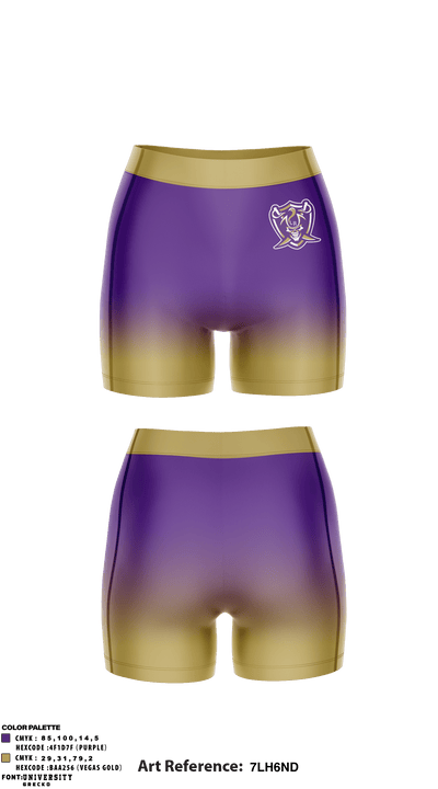 Loch Raven Senior High School Tennis 20144647 Women's Compression Shorts - 1