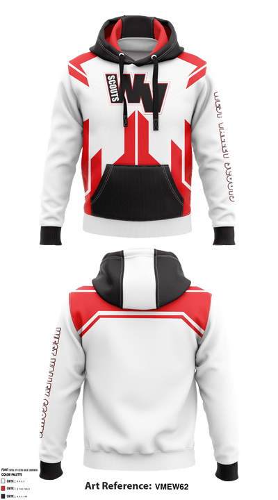 West Valley Scouts 82143538 Hoodie - 3