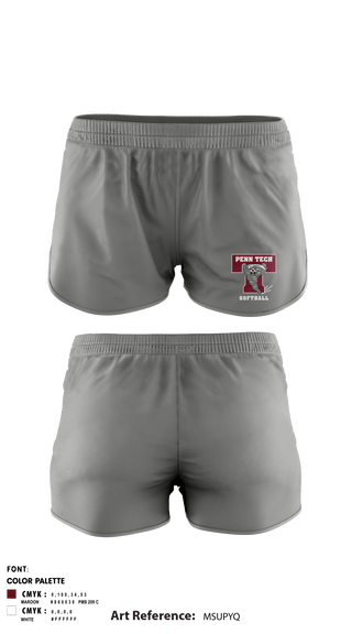 Women's Shorts, Camden County Technical High School-Pennsauken Campus Softball, Softball, Teamtime, Team time, sublimation, custom sports apparel, team uniforms, spirit wear, spiritwear, sports uniforms, custom shirts, team store, custom team store, fundraiser sports, apparel fundraiser