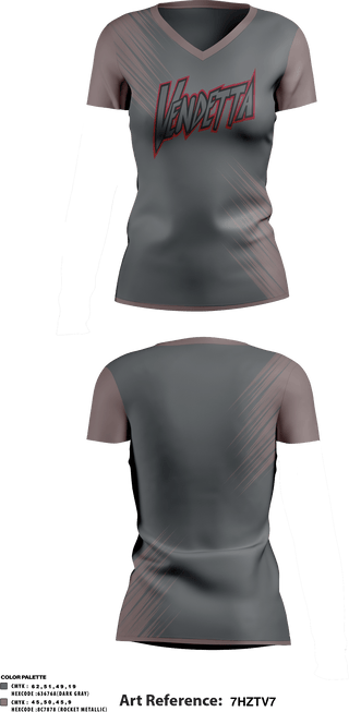 Women's Short Sleeve Vneck Shirt, Vendetta Brimhall, Softball, Teamtime, Team time, sublimation, custom sports apparel, team uniforms, spirit wear, spiritwear, sports uniforms, custom shirts, team store, custom team store, fundraiser sports, apparel fundraiser