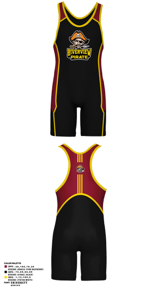 Wrestling Singlet, Riverview, Wrestling, Teamtime, Team time, sublimation, custom sports apparel, team uniforms, spirit wear, spiritwear, sports uniforms, custom shirts, team store, custom team store, fundraiser sports, apparel fundraiser