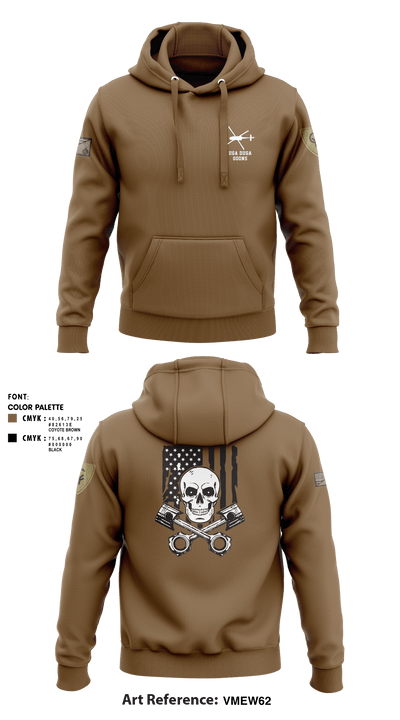 137th Echo Company 62214635 Hoodie - 3