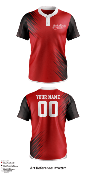Two Button Softball Jersey, Garden Grove Lady Argos, Softball, Teamtime, Team time, sublimation, custom sports apparel, team uniforms, spirit wear, spiritwear, sports uniforms, custom shirts, team store, custom team store, fundraiser sports, apparel fundraiser