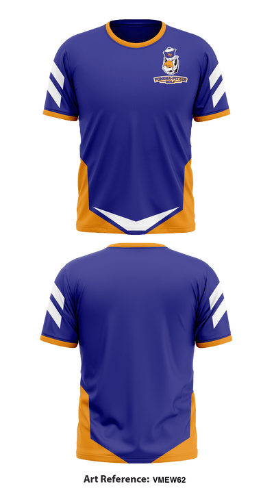 Pomona-Pitzer College Golf 83726109 Short Sleeve Performance Shirt - 1