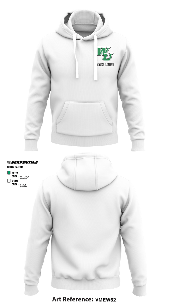 Hoodie, Wilmington University Track, Track & Field, Teamtime, Team time, sublimation, custom sports apparel, team uniforms, spirit wear, spiritwear, sports uniforms, custom shirts, team store, custom team store, fundraiser sports, apparel fundraiser